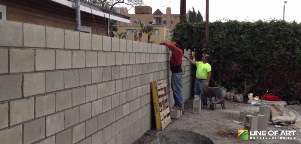 Improving Aesthetics and Security: Block Wall Services in Los Angeles