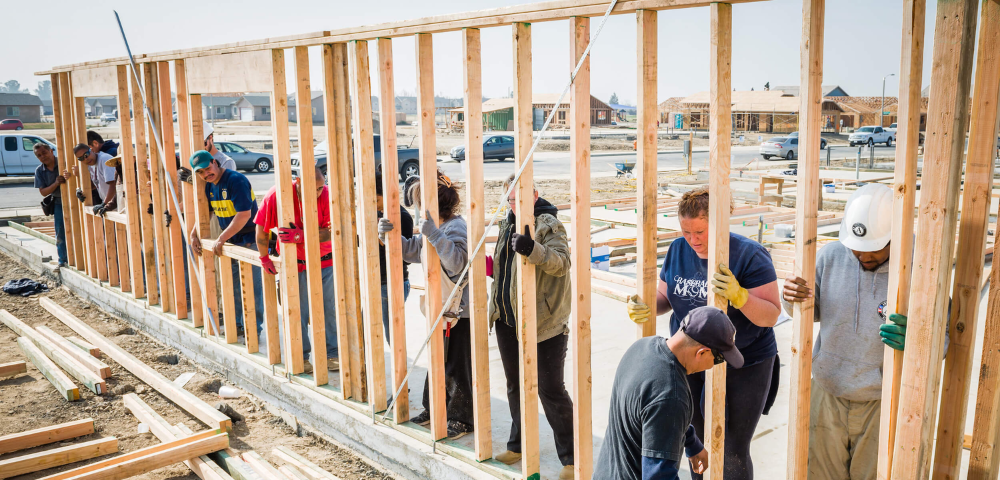 outdoor construction in San Jose, California