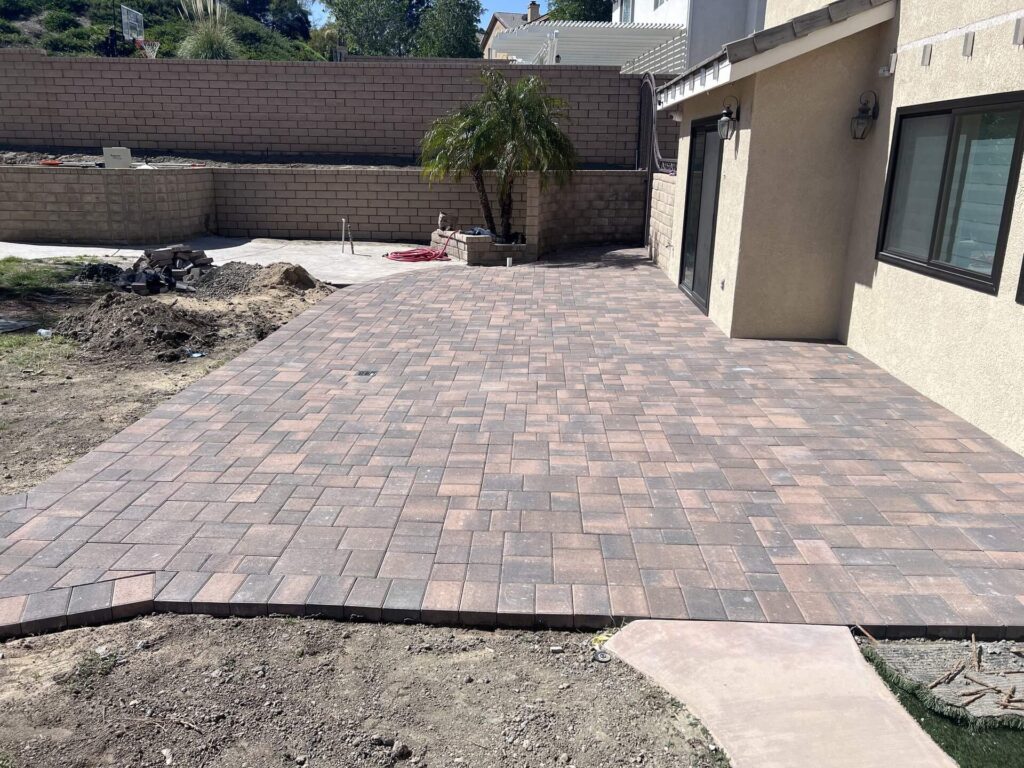 canyon country paver patio
