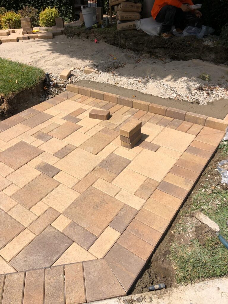 line of art construction inc paver installers