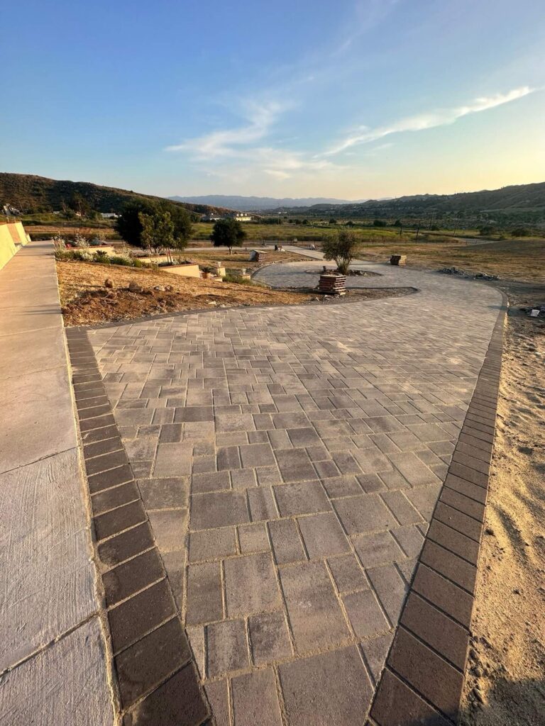 new large driveway install los angeles